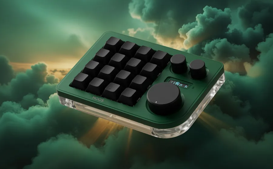 DOIO KB16-01 in dark green finish